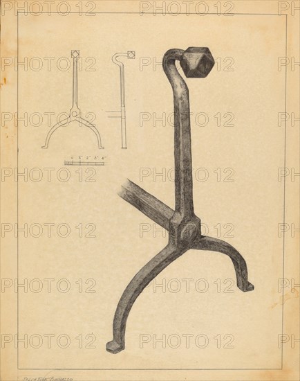 Andiron, 1935/1942.