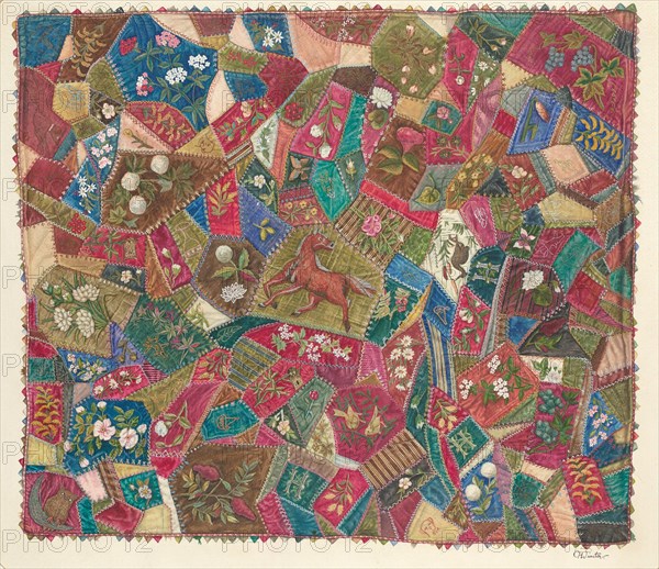 Crazy Quilt, c. 1938.