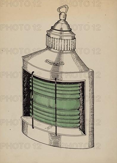 Ship Lantern, c. 1936.