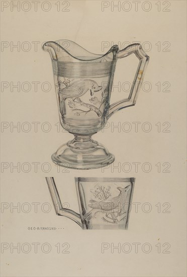 Cream Pitcher, c. 1940.