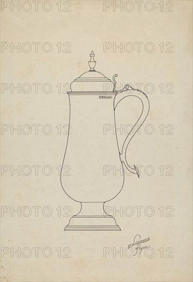 Silver Flagon, c. 1936.