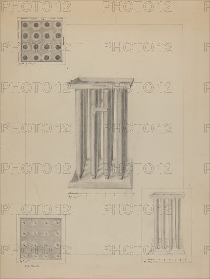 Candle Mold, 1935/1942.