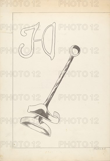 Branding Iron, c. 1936.