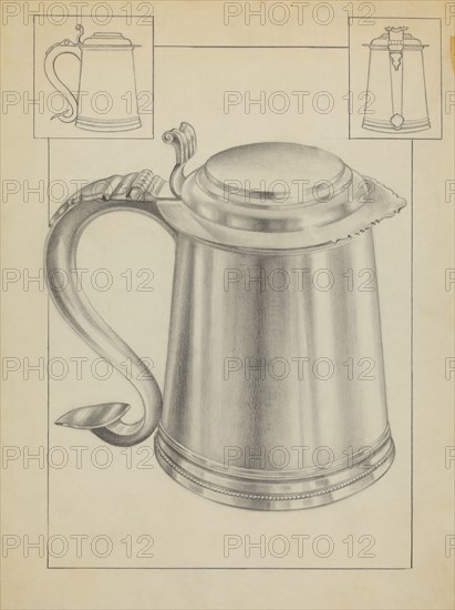 Silver Tankard, c. 1936.