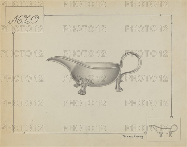 Silver Pitcher, c. 1936.