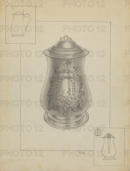 Silver Tankard, c. 1936.