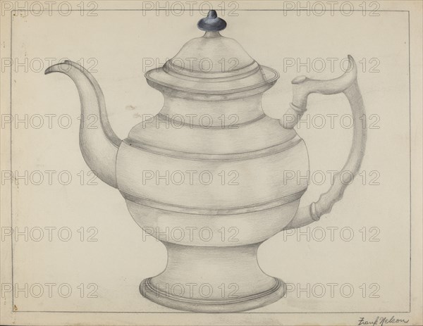 Pewter Teapot, 1935/1942.