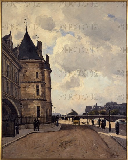 Quai de l'Horloge, c1882.