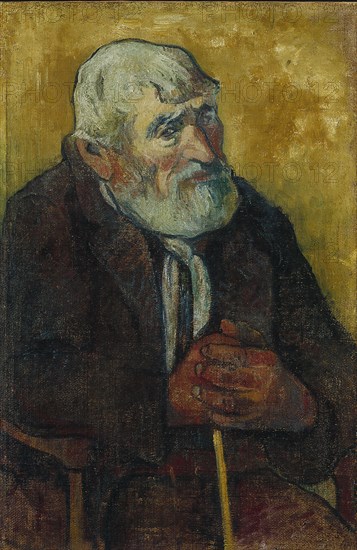Old man with stick, 1888.