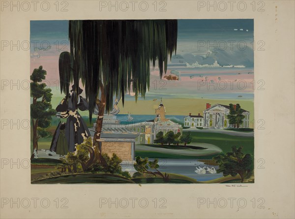 Memorial Painting, c. 1937.