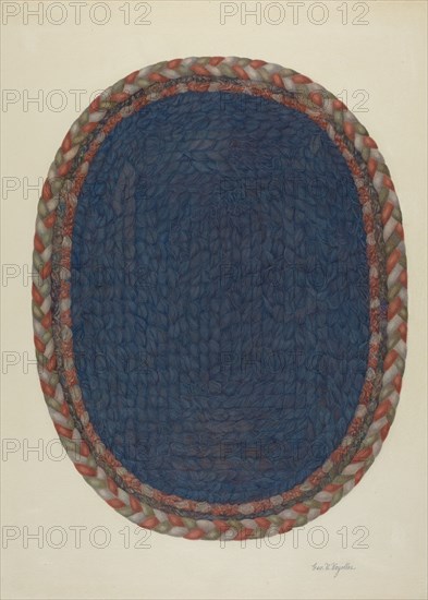 Shaker Rug, c. 1941.