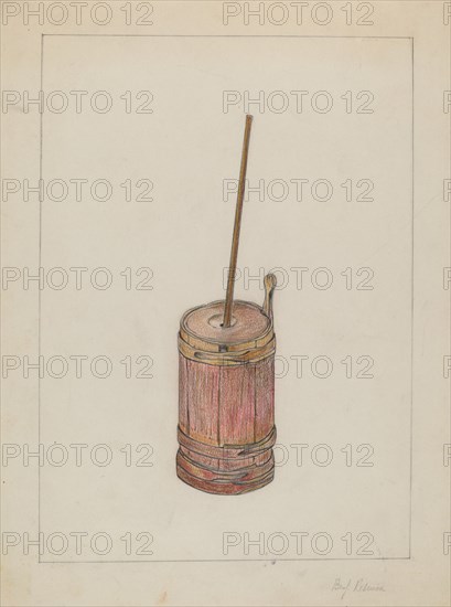 Butter Churn, c. 1936.