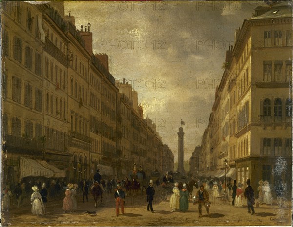 Rue de la Paix, c1829.