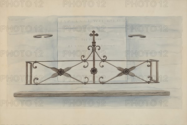 Iron Railing, 1935/1942.