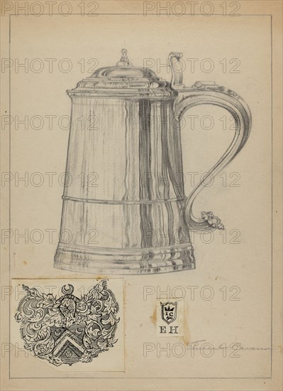 Silver Tankard, c. 1936.