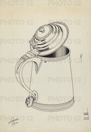 Silver Tankard, c. 1936.