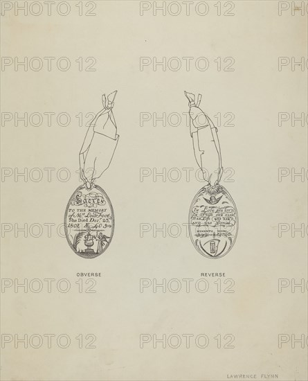 Silver Momento, c. 1940.