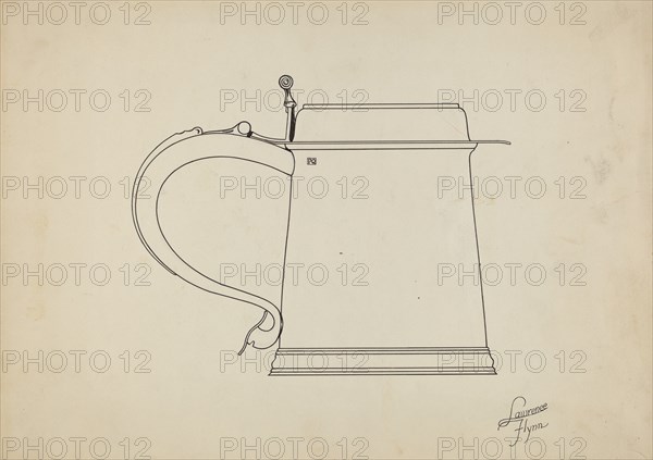 Silver Tankard, c. 1936.