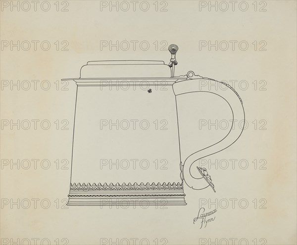 Silver Tankard, c. 1938.