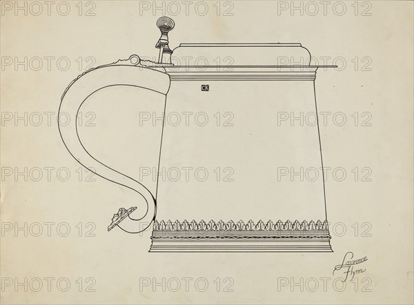 Silver Tankard, c. 1936.