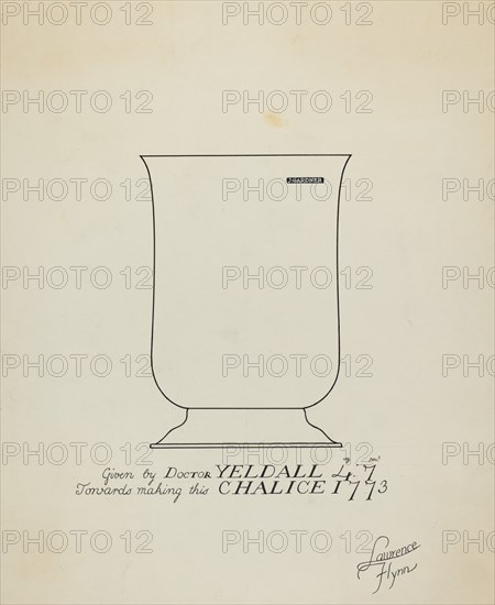 Silver Chalice, c. 1936.