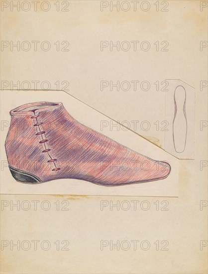 Woman's Shoe, 1935/1942.