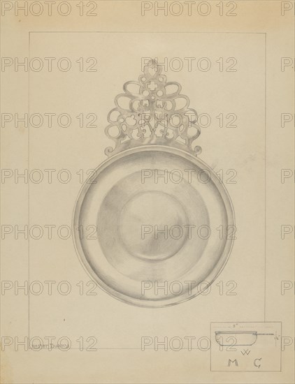 Silver Porringer, c. 1936.