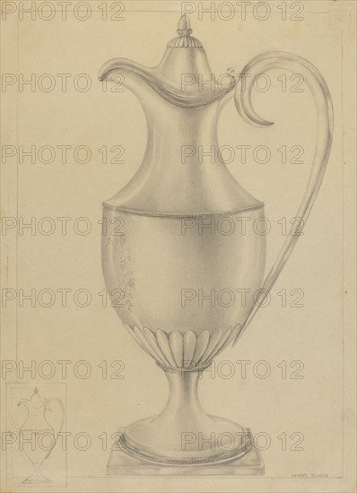 Silver Pitcher, 1935/1942.