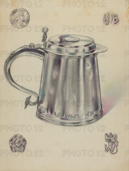 Silver Tankard, 1935/1942.