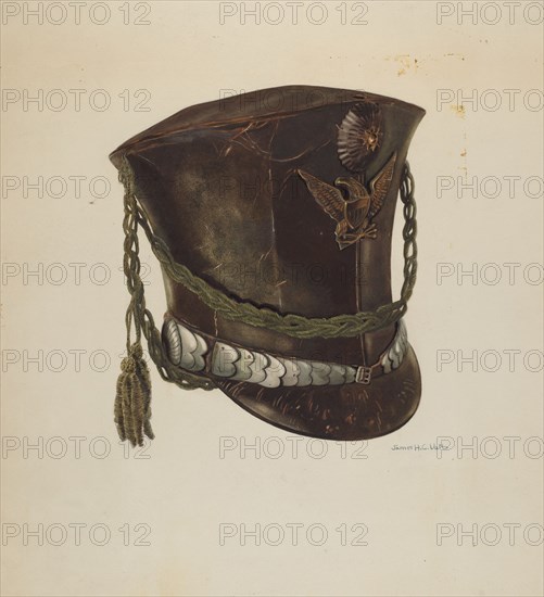 Military Headdress, c. 1938.