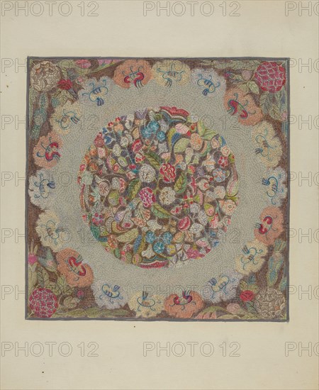 Hooked Rug, c. 1936.