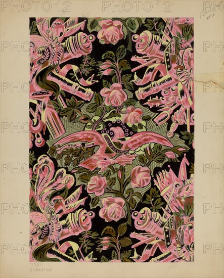 Wall Paper, c. 1937.