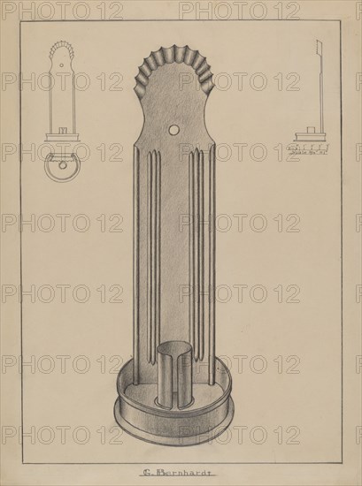 Wall Sconce, 1935/1942.