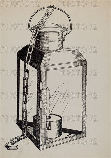 Stable Lantern, c. 1936.