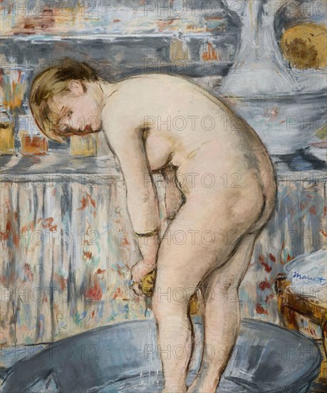 Le Tub, 1878. Creator: Manet, Édouard (1832-1883).