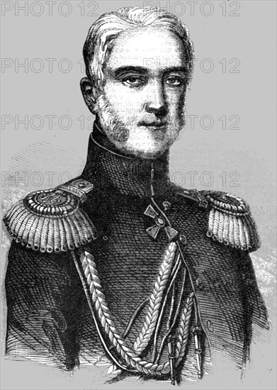 'Prince Michael Woronzow', 1854. Creator: Unknown.