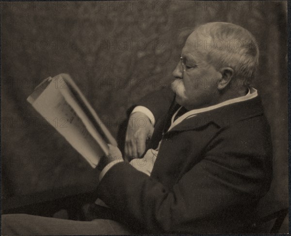 Mr. W.D. Howells, c1900. Creator: Zaida Ben-Yusuf.