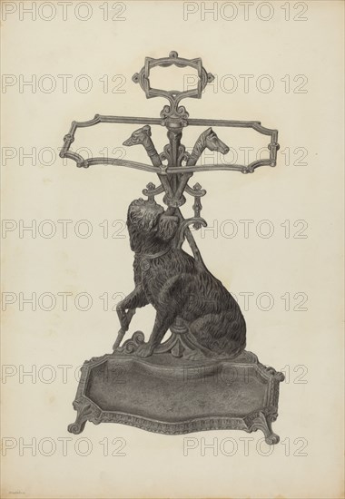 Umbrella Stand, c. 1939.