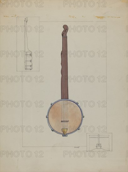 Plantation Banjo, c. 1937.