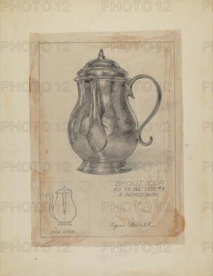 Silver Spout Cup, c. 1936.