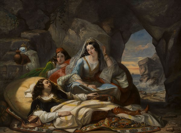 Don Juan and Haidee, 1839.