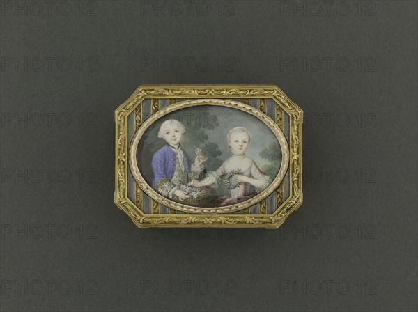 Snuff box, between 1776 and 1777.