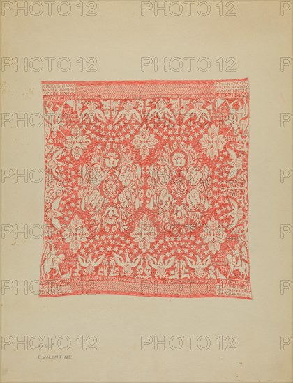 Tablecloth, 1935/1942.
