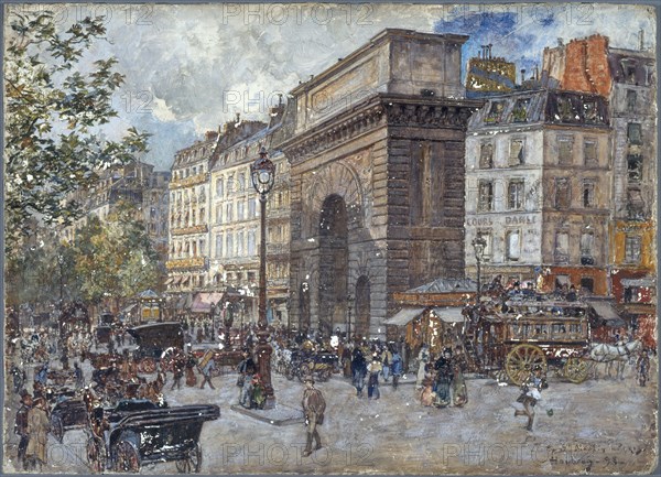 Porte Saint-Martin, 1898.