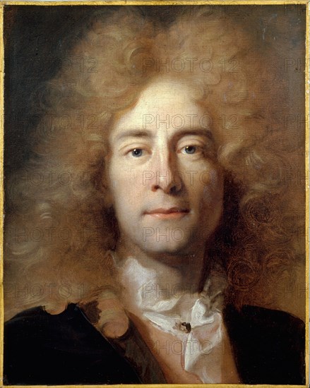 Portrait of a man, c1700.