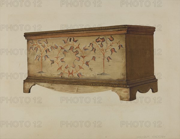 Pa. German Chest, c. 1936.