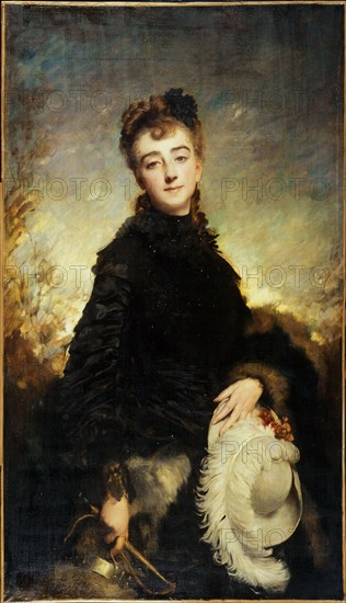 Portrait of a woman, 1876.