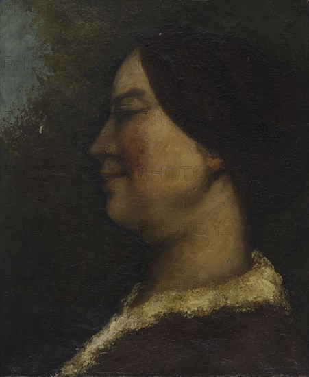 Portrait de femme, c.1855.