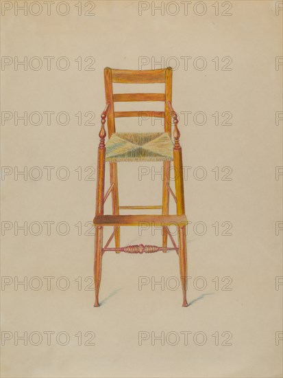 Baby's High Chair, c. 1936.