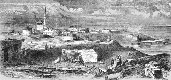 'General View of Kustendje', 1854. Creator: Unknown.